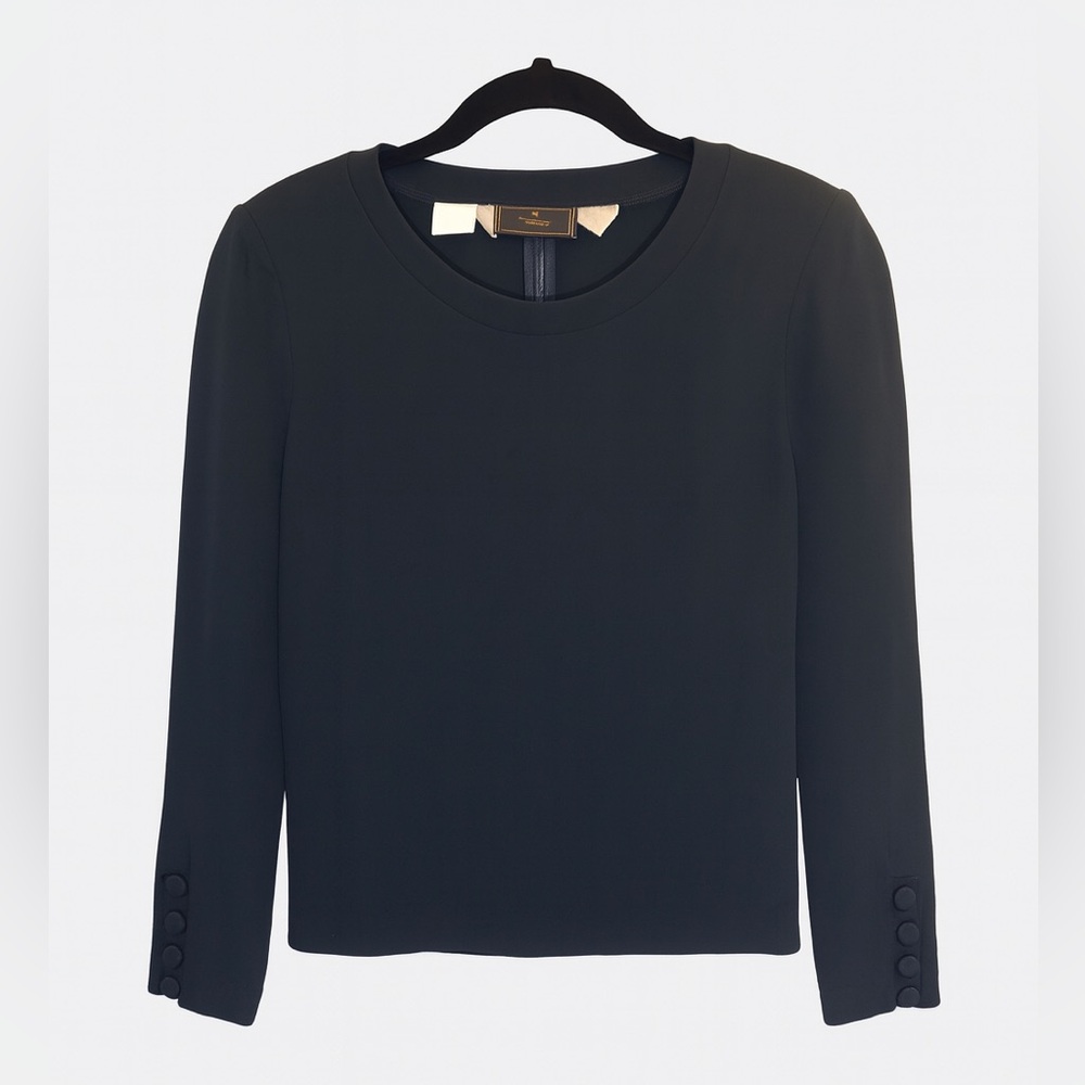 Fendi Black Top Blouse